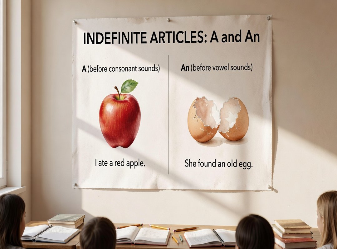 The Indefinite Articles: 'A' and 'An'